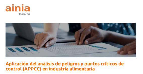  Aplicación del análisis de peligros y puntos críticos de control (APPCC) en industria alimentaria (del 21.09.2026 al 30.12.2026)